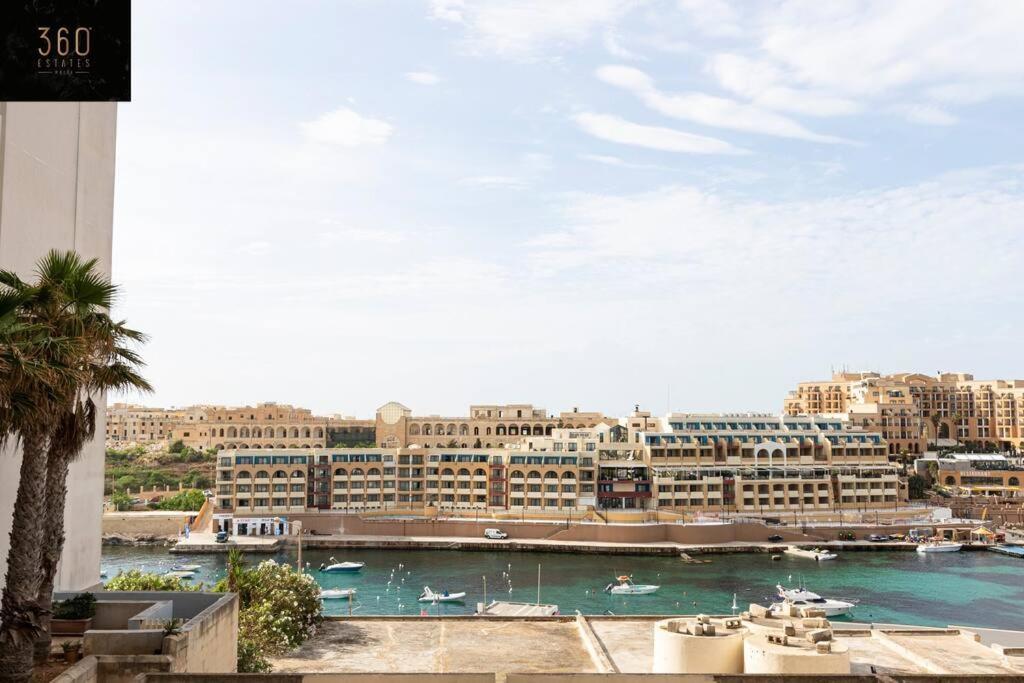 One Of A Kind, Seafront Property In St Georges Bay By 360 Estates San Ġiljan Extérieur photo