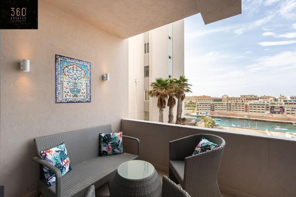 One Of A Kind, Seafront Property In St Georges Bay By 360 Estates San Ġiljan Extérieur photo